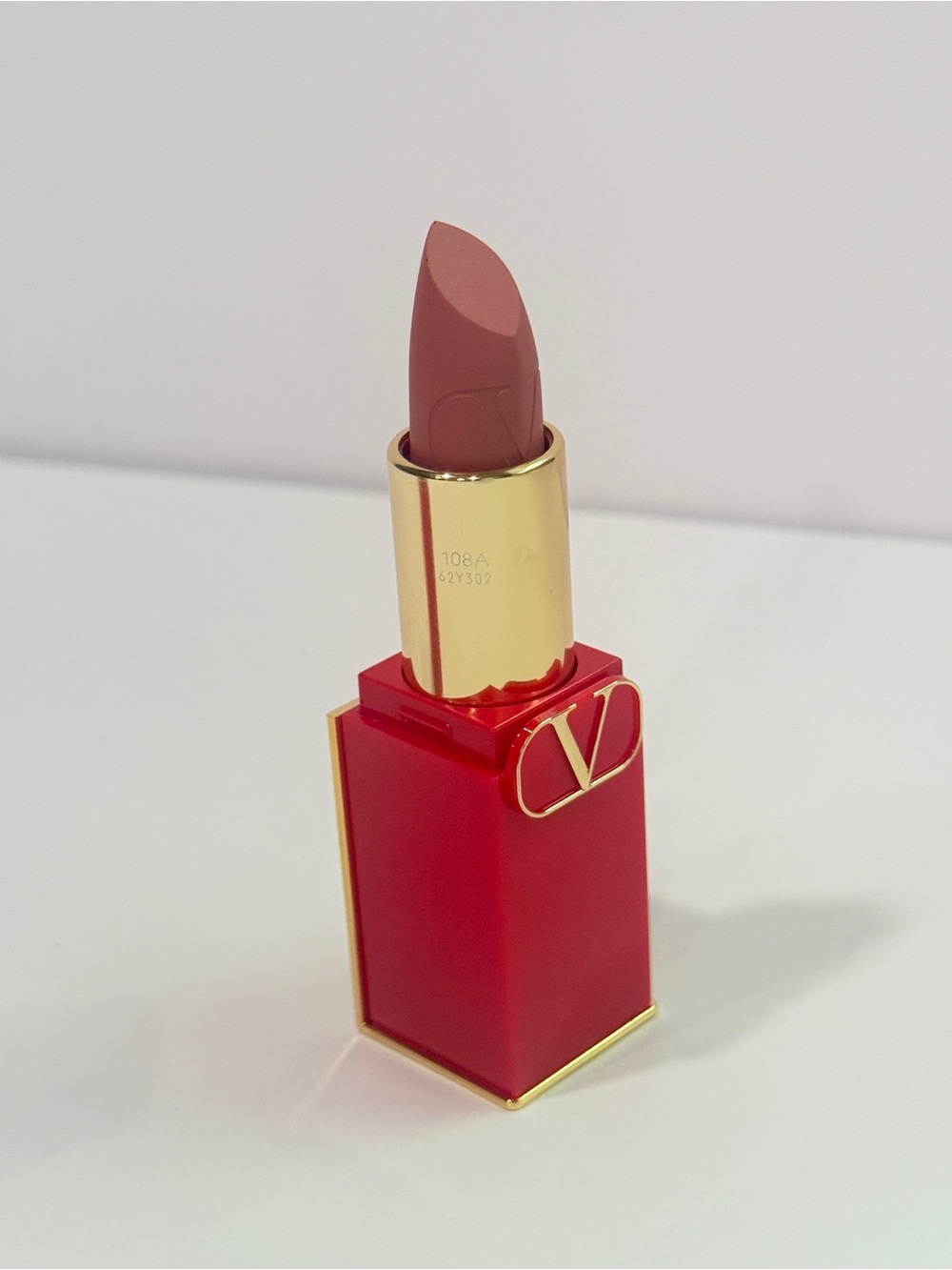 108A Living Nude Rosso Valentino Matte Lipstick NIB